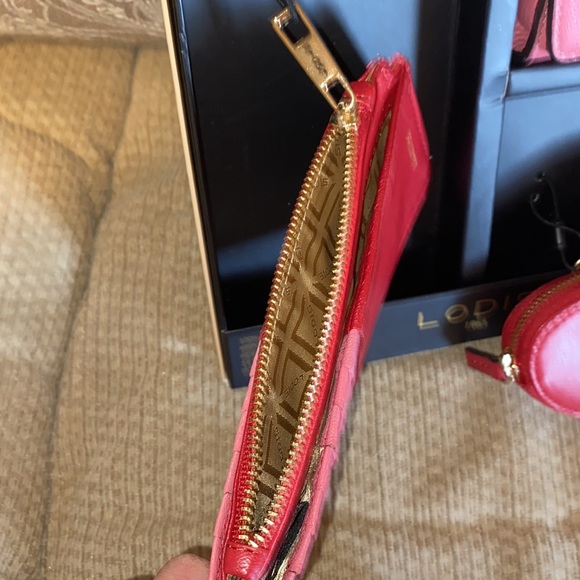 ❤️ NWT LODIS RFID Genuine Leather Wallet Gift Set - Picture 7 of 13